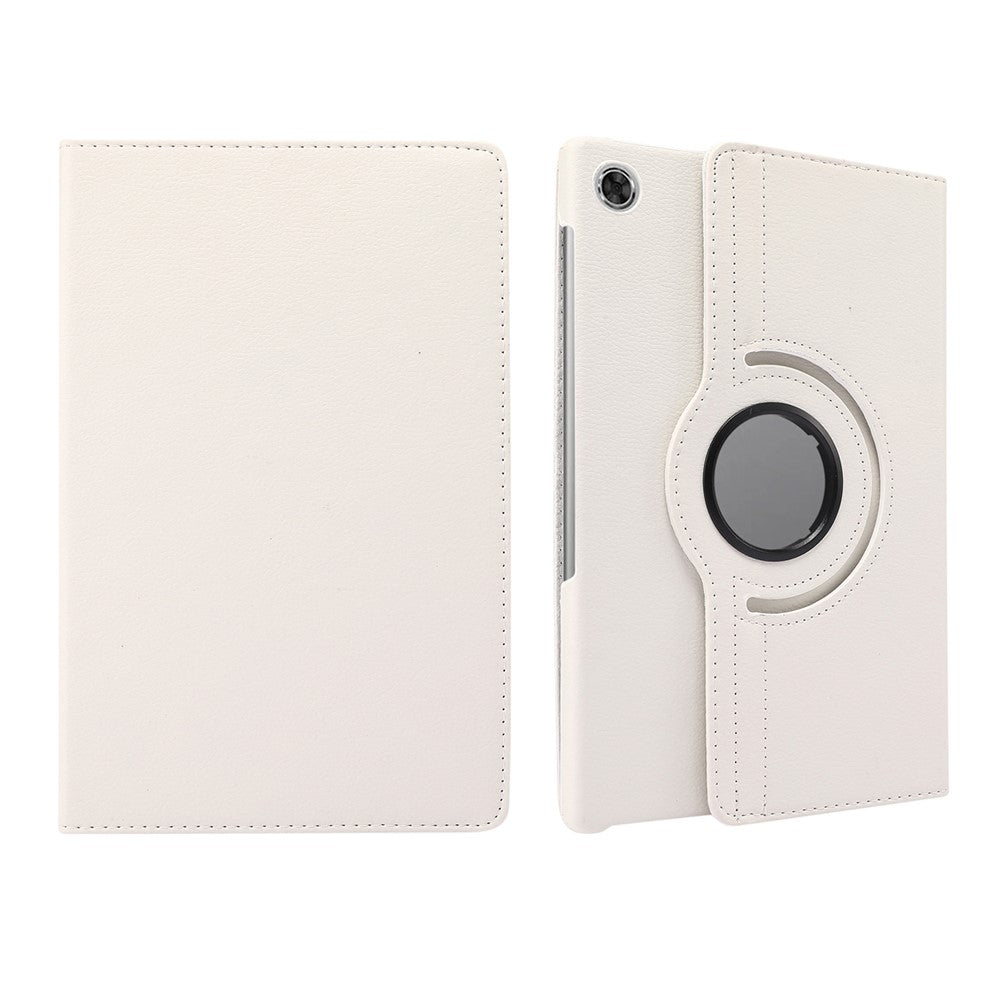 360° Swiveling Stand Design Litchi Texture Leather Case for Lenovo Tab M10 Plus