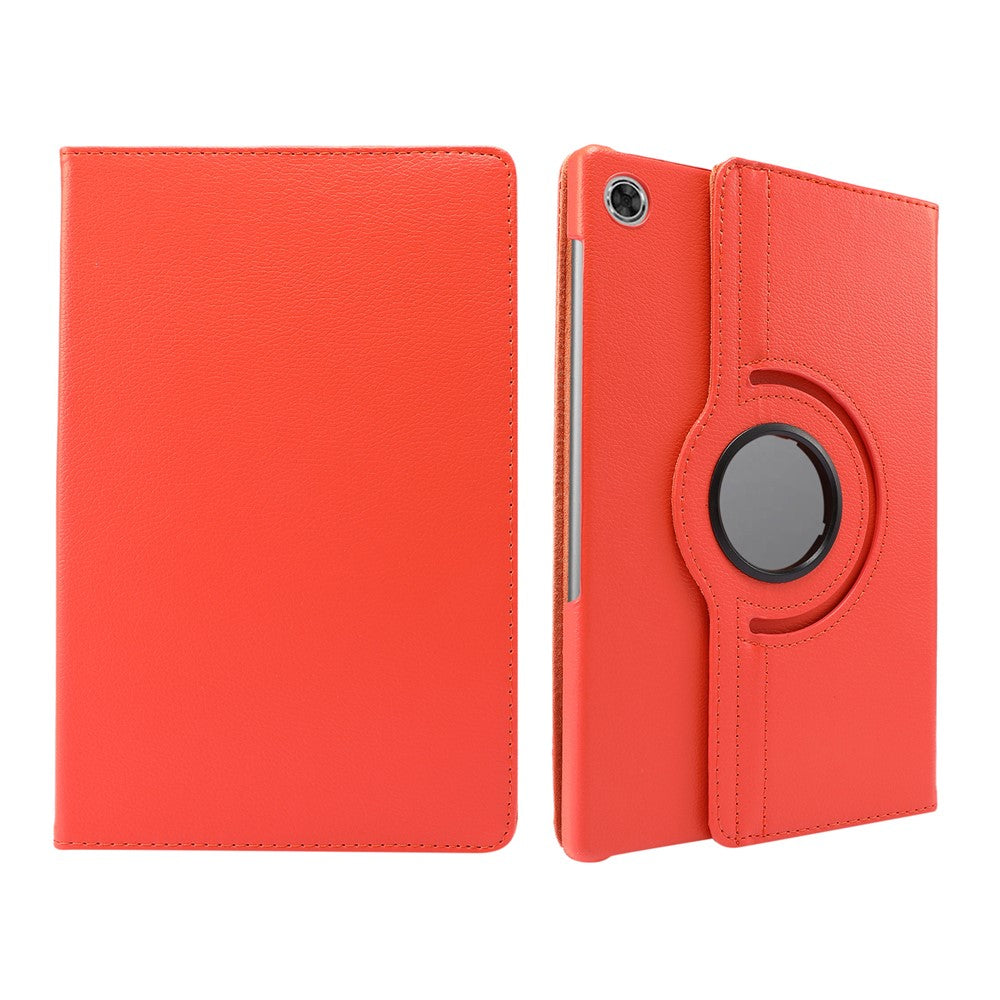 360° Swiveling Stand Design Litchi Texture Leather Case for Lenovo Tab M10 Plus