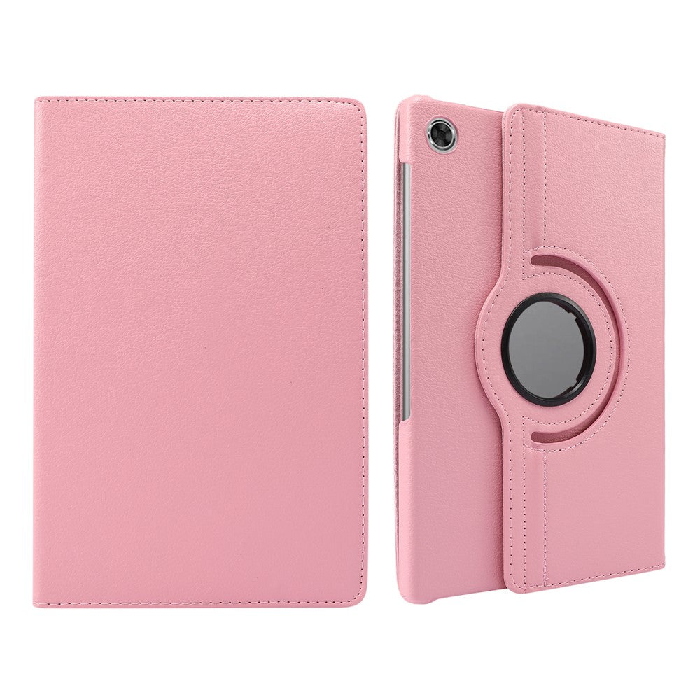 360° Swiveling Stand Design Litchi Texture Leather Case for Lenovo Tab M10 Plus