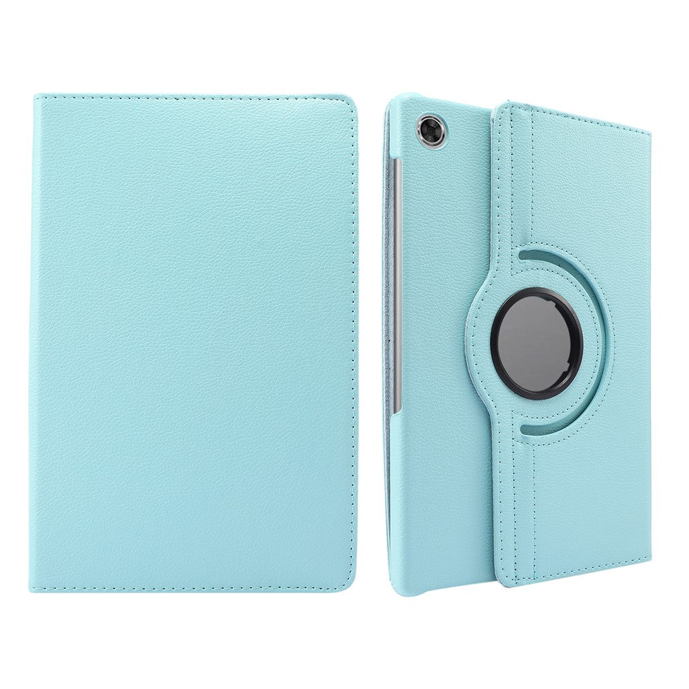 360° Swiveling Stand Design Litchi Texture Leather Case for Lenovo Tab M10 Plus