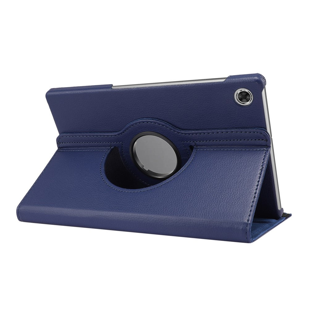 360° Swiveling Stand Design Litchi Texture Leather Case for Lenovo Tab M10 Plus