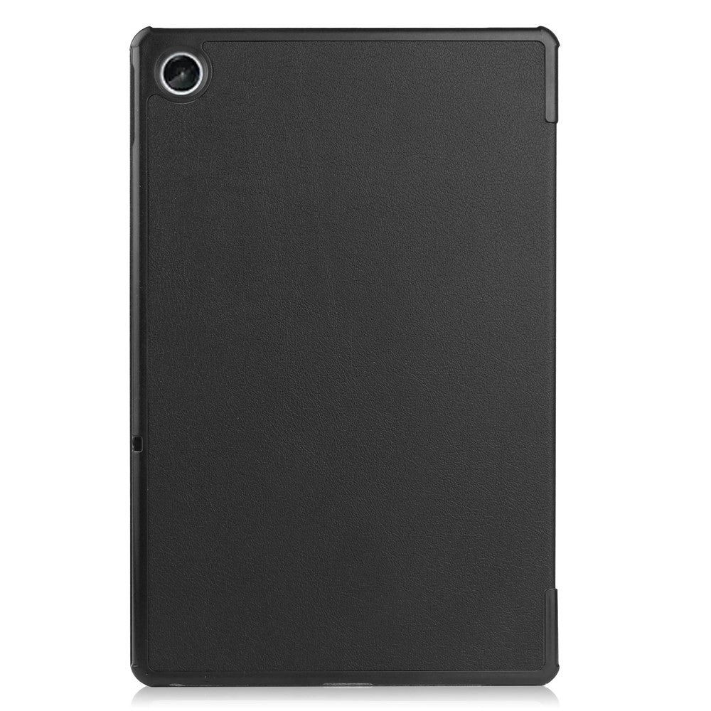 For Lenovo Tab M10 Plus (3rd Gen) PU Leather Trifold Stand Case Auto Sleep / Wake Tablet Full Protection Cover