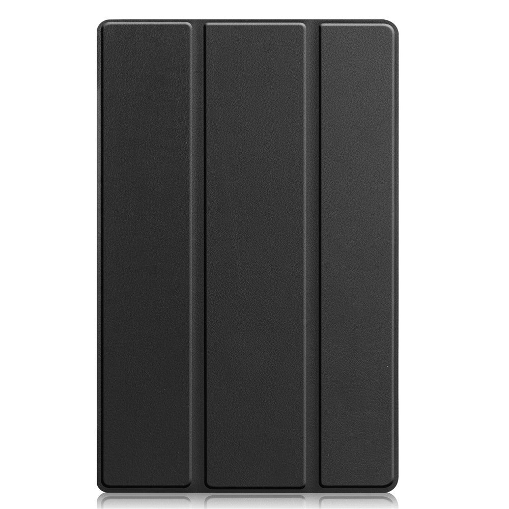 For Lenovo Tab M10 Plus (3rd Gen) PU Leather Trifold Stand Case Auto Sleep / Wake Tablet Full Protection Cover