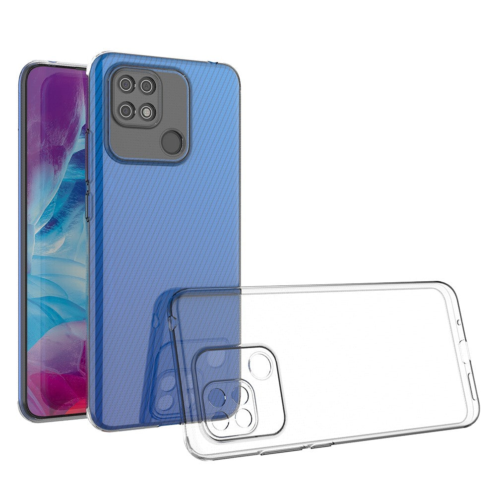 For Xiaomi Redmi 10C 4G Anti-Yellowing TPU Phone Case Bag Super Transparent Ultra Thin Protective Phone Cover
