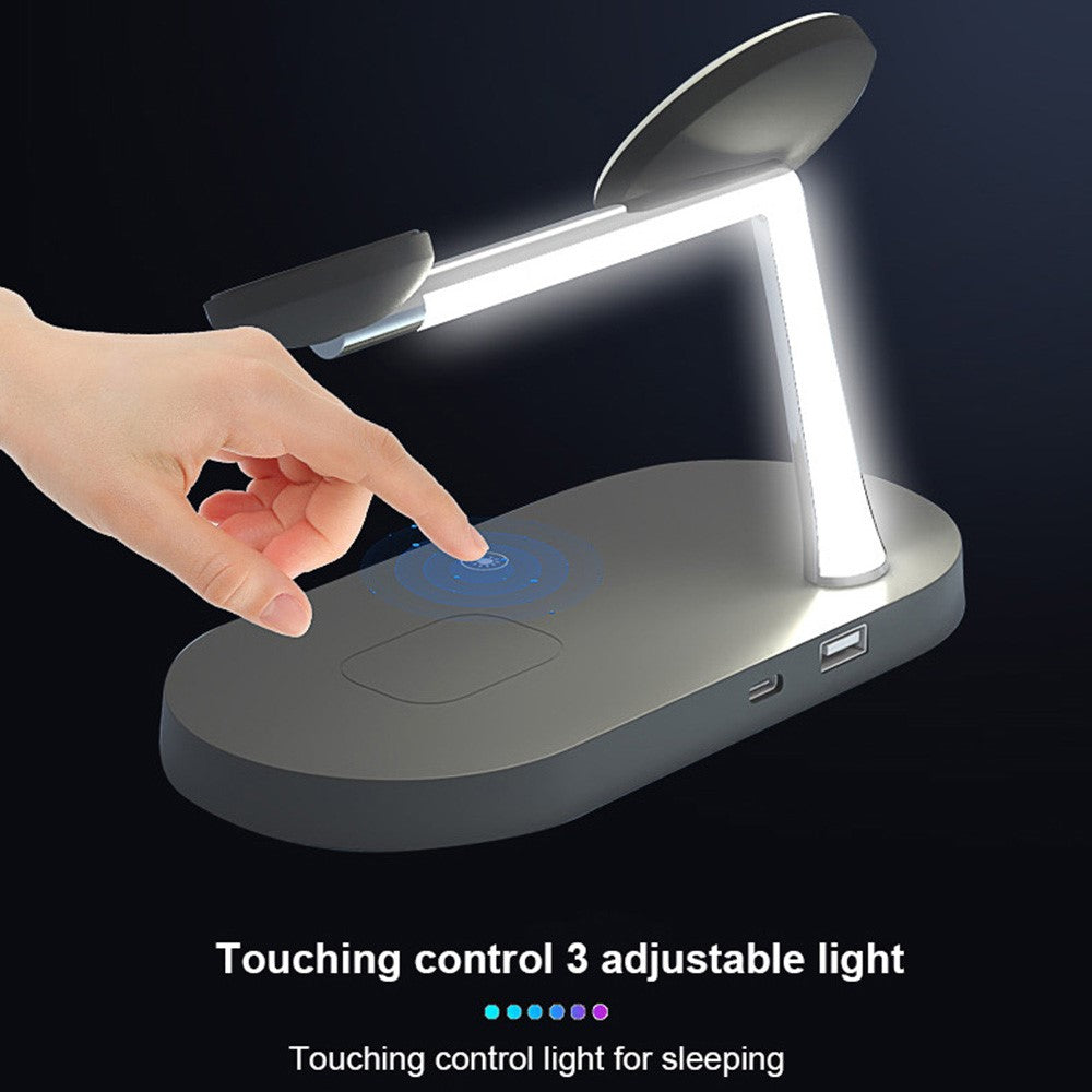 T268 5 in 1 Magnetic Wireless Charger for iPhone / Apple Watch / AirPods Charging Station