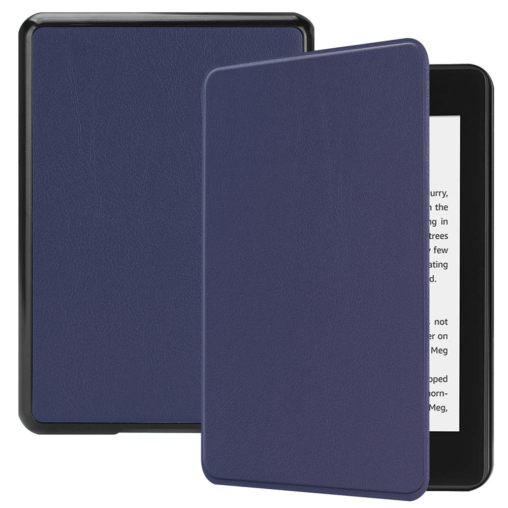 Auto-wake/sleep PU Leather Protective Case for Amazon Kindle Paperwhite 4 (2018)