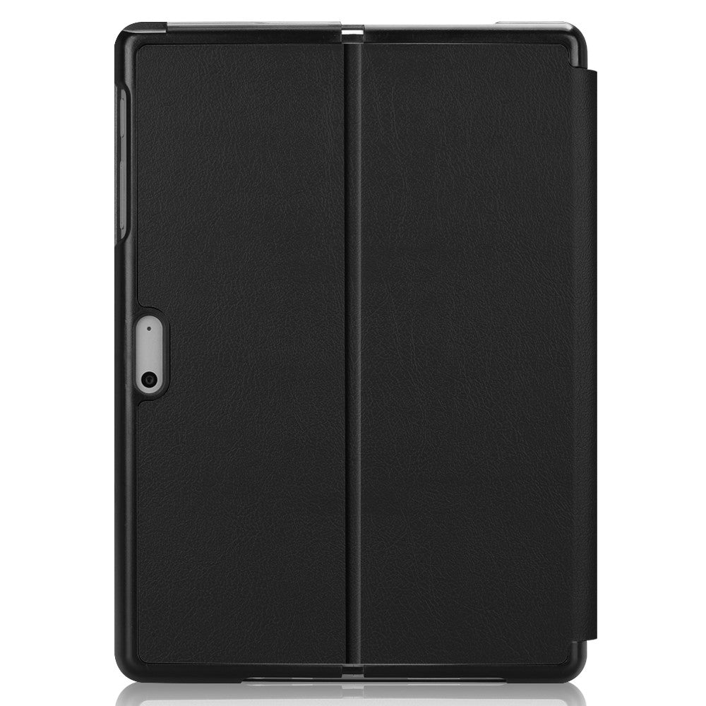 For Microsoft Surface Go / Go 2 / Go 3 / Go 4 Tri-fold Stand PU Leather + PC Tablet Case Cover with Pen Slot