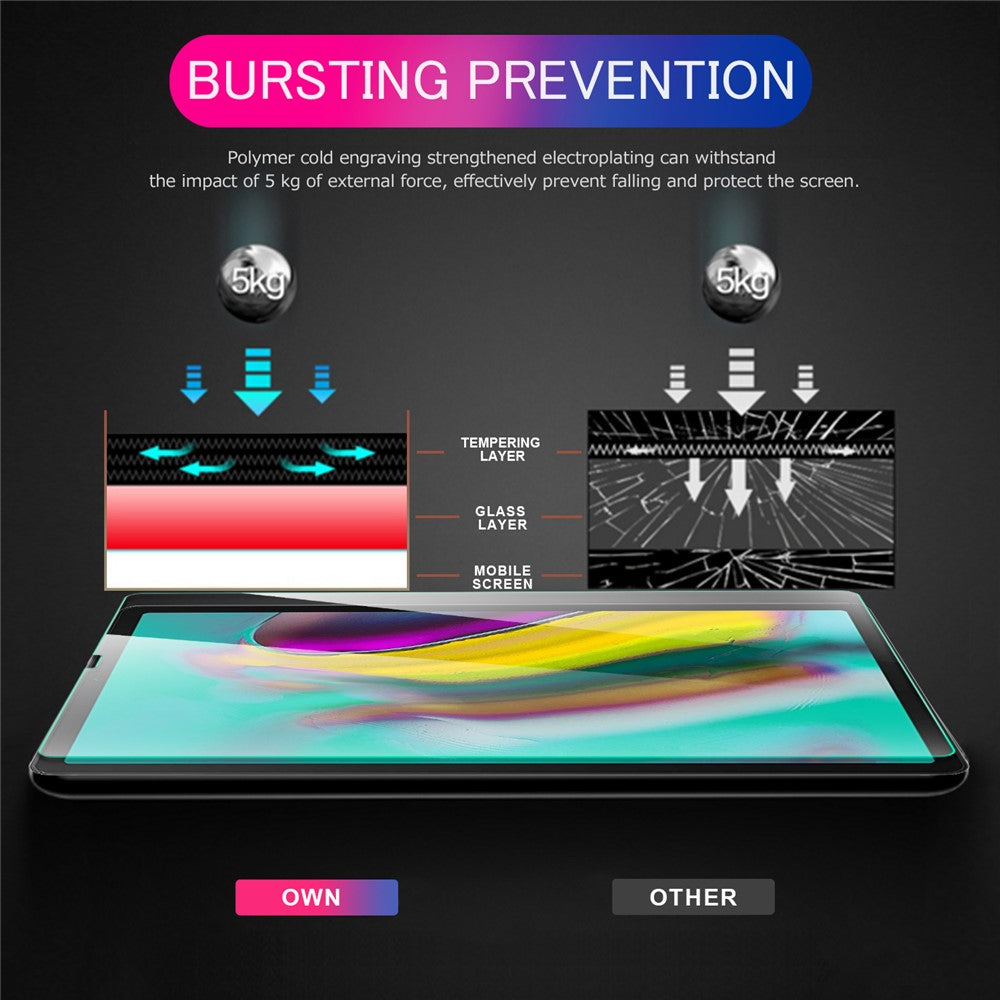 Tempered Glass Screen Protector Film for Samsung Galaxy Tab S5e SM-T720