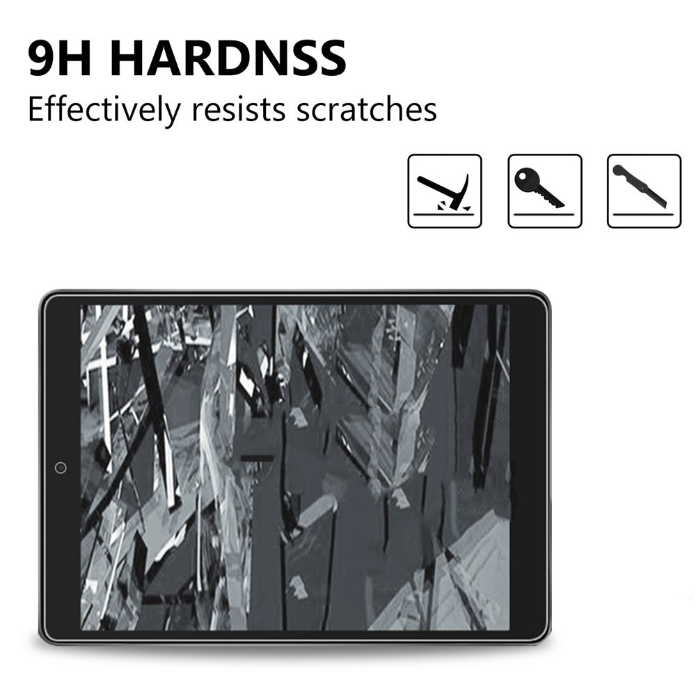 Screen Protector for iPad 10.2 (2021) / (2020) / (2019) Anti-Scratch Dust-Proof 2.5D Arc Edge Tempered Glass Film