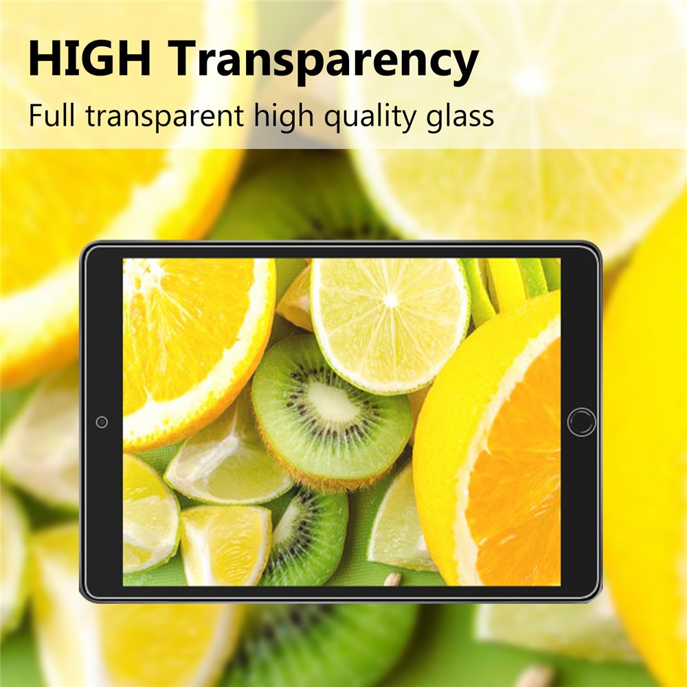 Screen Protector for iPad 10.2 (2021) / (2020) / (2019) Anti-Scratch Dust-Proof 2.5D Arc Edge Tempered Glass Film