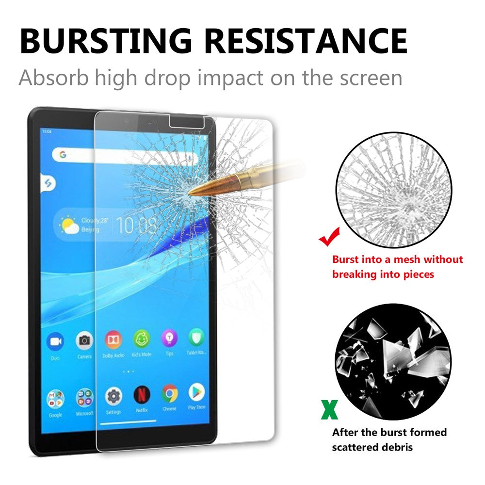 Tempered Glass Screen Protector Film Cover for  Lenovo Tab M7 (2nd Gen) TB-7305F / (3rd Gen)