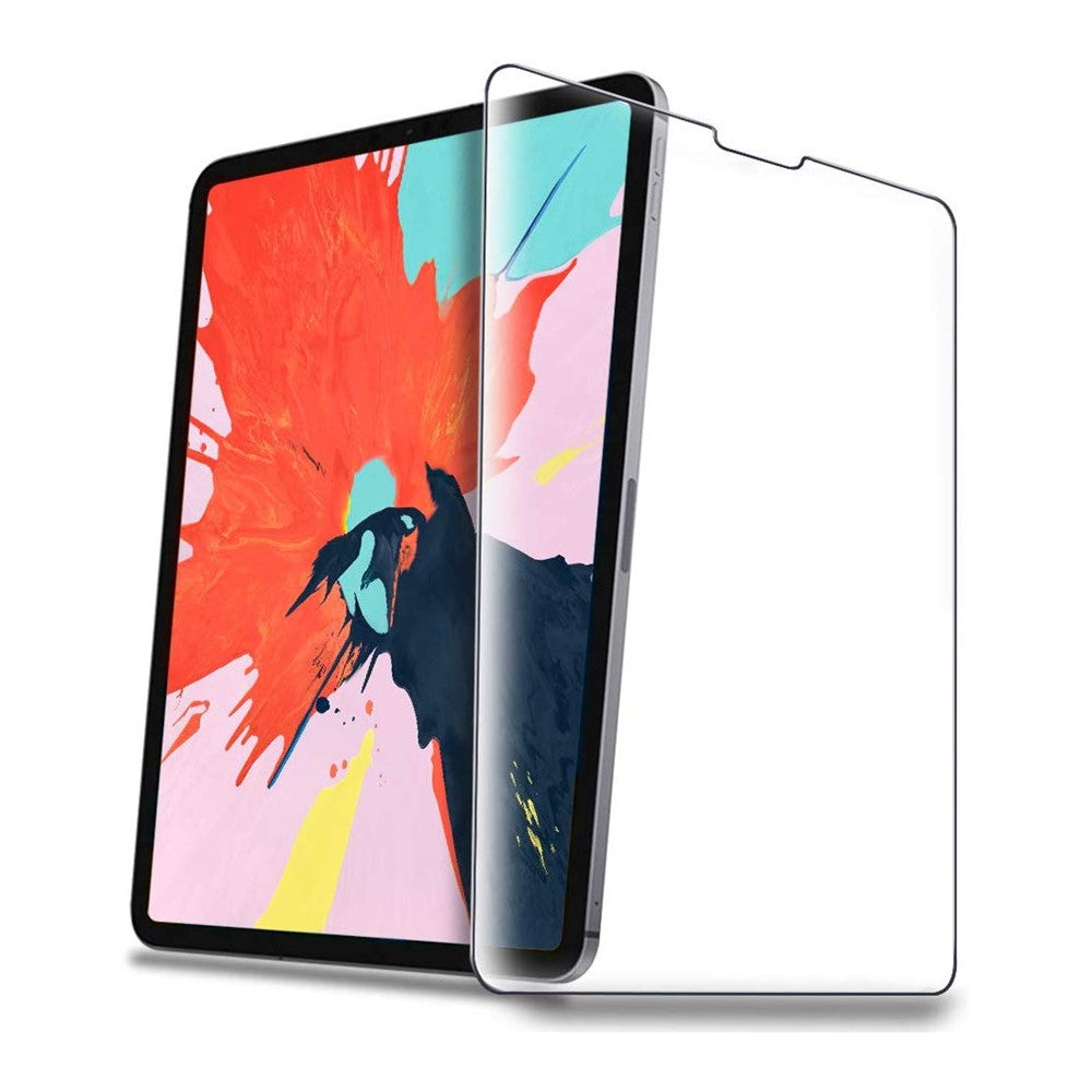 0.3mm Screen Protector for iPad Pro 12.9 (2022) / (2021) / (2020), 2.5D Edge Tempered Glass HD Anti-Scratch Film, Support Face Unlock