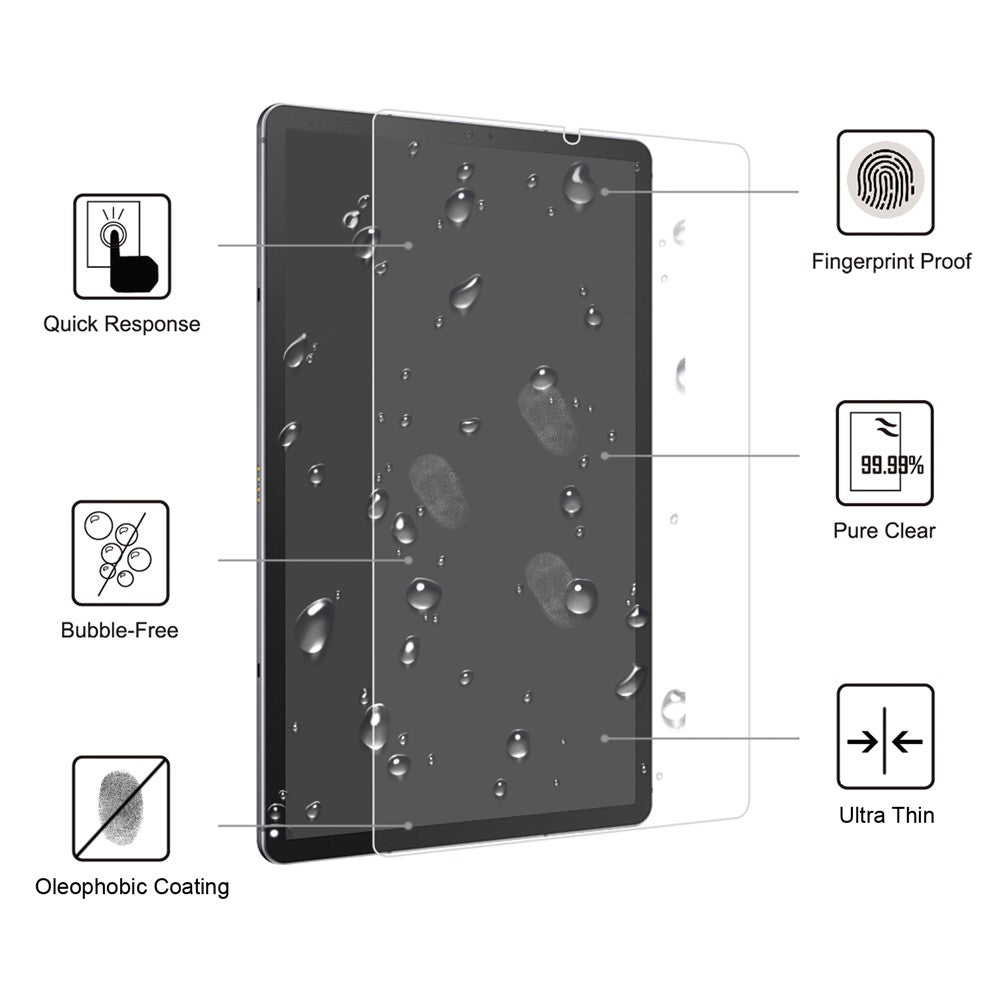 HD Anti-explosion Tempered Glass Screen Protector Film for Samsung Galaxy Tab S6 Lite (2024) / (2022) / (2020)
