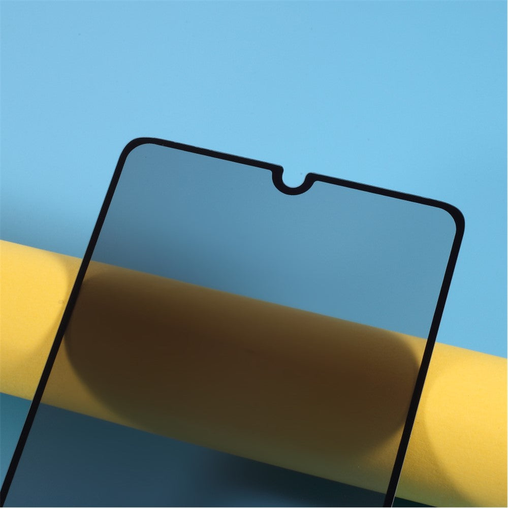 Silk Print Anti-peep Full Screen Tempered Glass Protector for Samsung Galaxy A41 (Global Version)
