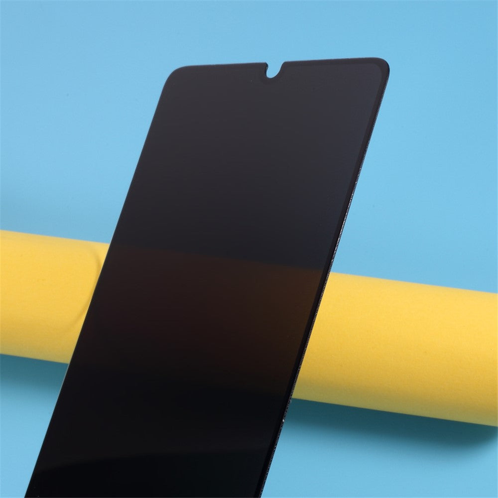 Silk Print Anti-peep Full Screen Tempered Glass Protector for Samsung Galaxy A41 (Global Version)