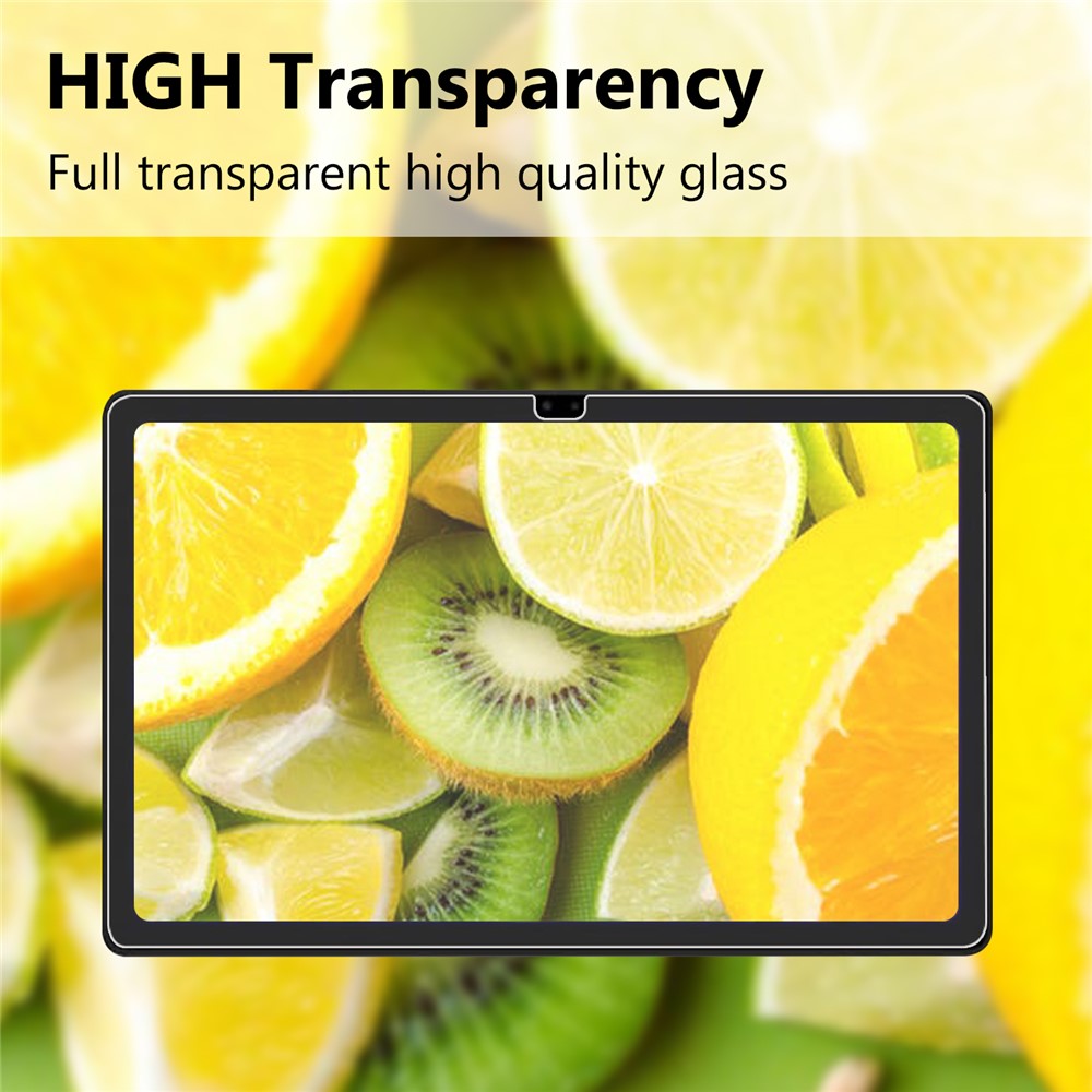 Anti-fingerprint Dust-proof Full Coverage Tempered Glass Screen Protector Film [Straight Edge] for Samsung Galaxy Tab A7 10.4 (2020) / (2022) T500
