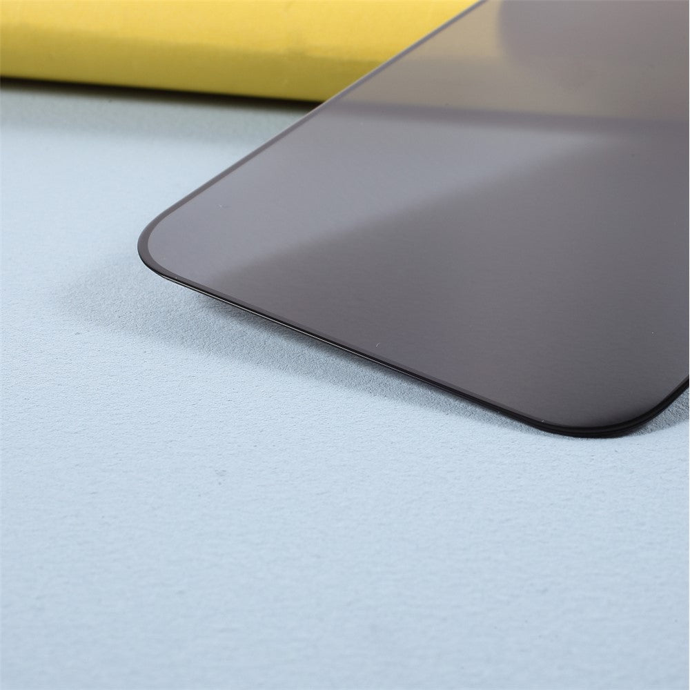Anti-peep Full Covering Silk Print Tempered Glass Screen Protector (Side Glue) for iPhone 12 / 12 Pro