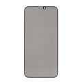 Full Screen Silk Printing Anti-spy Tempered Glass Protector Film (Side Glue) for iPhone 12 Pro Max