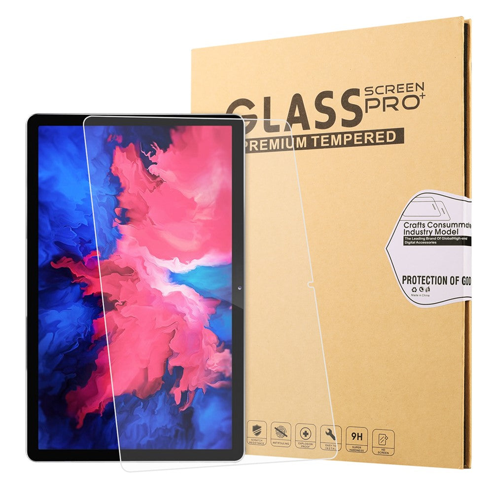 Ultra Clear Full Coverage Straight Edge Tempered Glass Screen Protector Film for Lenovo Tab P11 TB-J606F / Tab P11 5G