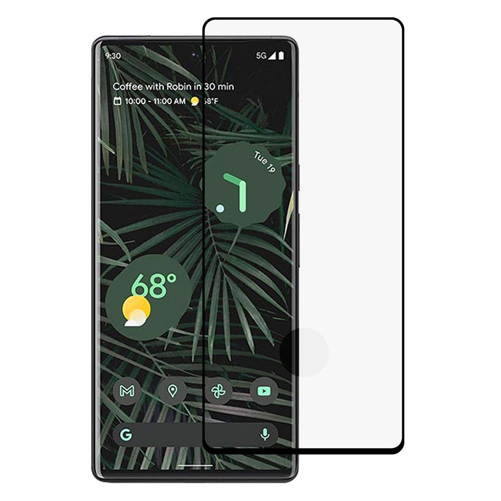CALANS HD Clear Anti-Explosion 3D Curved (Side Glue) Edge to Edge Full Coverage Tempered Glass Screen Protector for Google Pixel 6 Pro
