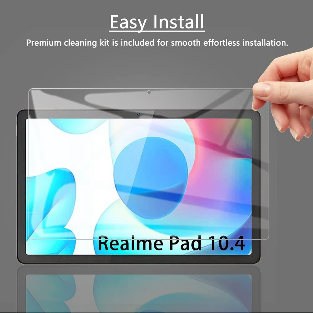 For Realme Pad 10.4 inch HD Full Screen 9H Hardness Ultra-slim Wear-resistant Straight Edges Tempered Glass Film