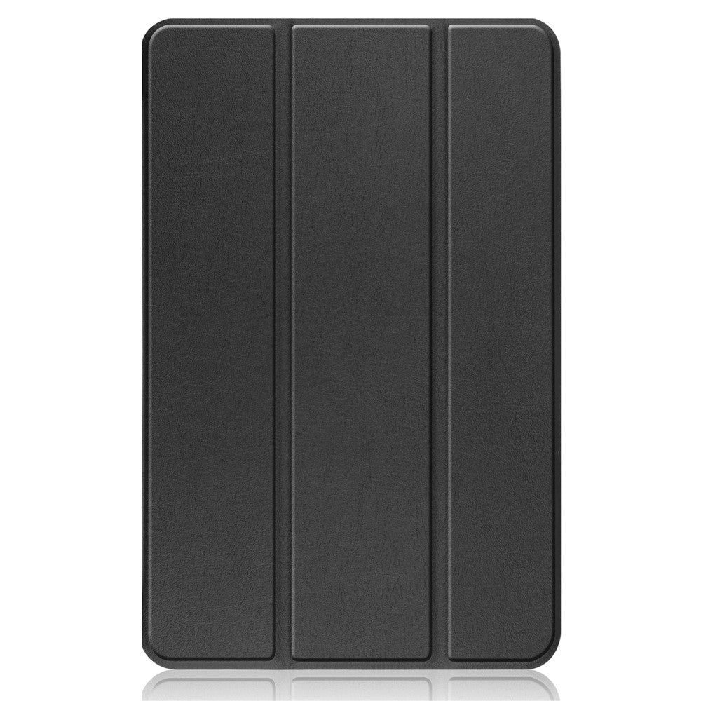 Protective Case for Nokia T20 Trifold Stand PU Leather + PC Tablet Cover Shell with Auto Wake / Sleep