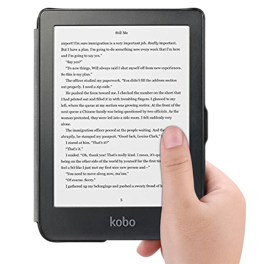 PU Leather Smart Magnetic Flip Casing for Kobo Clara HD