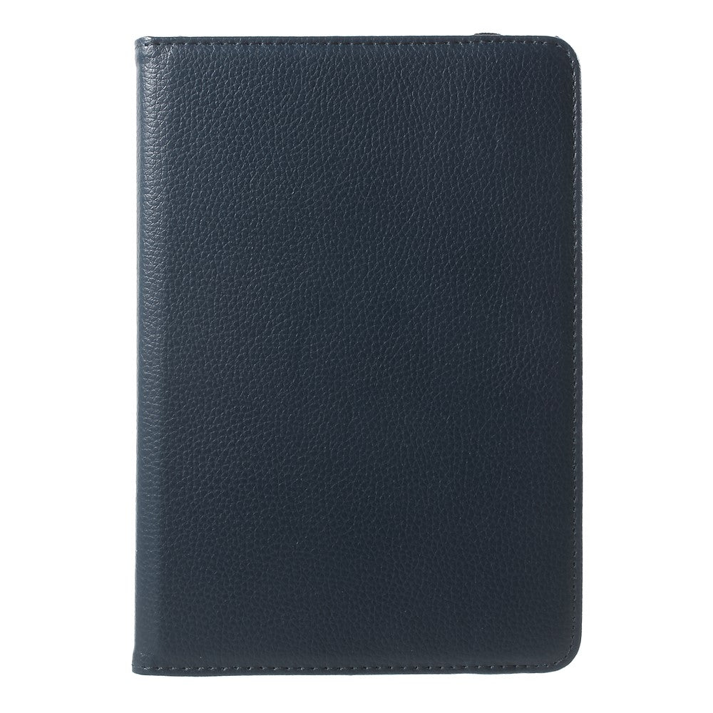 For iPad mini 4 Lychee 360-Rotation Stand Leather Protective Case