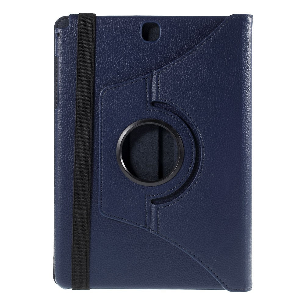 For Samsung Galaxy Tab A 9.7 T550 T555 Lychee Litchi Leather Cover with Rotary Stand