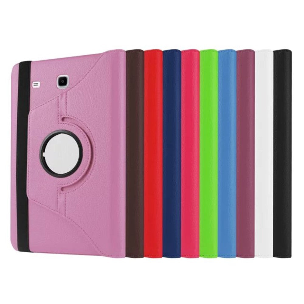 Litchi Texture Rotary Stand Leather Cover for Samsung Galaxy Tab E 9.6 T560 / T561