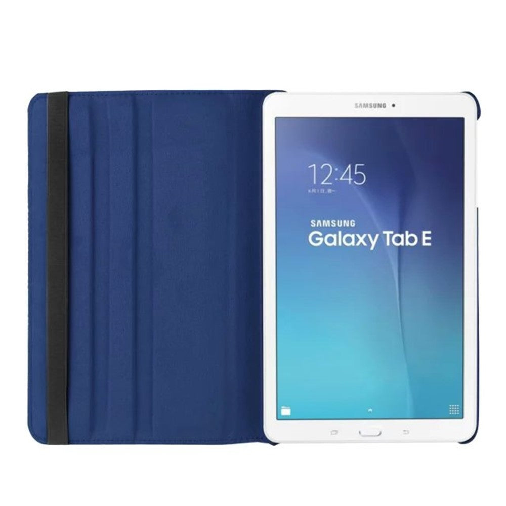 Litchi Texture Rotary Stand Leather Cover for Samsung Galaxy Tab E 9.6 T560 / T561