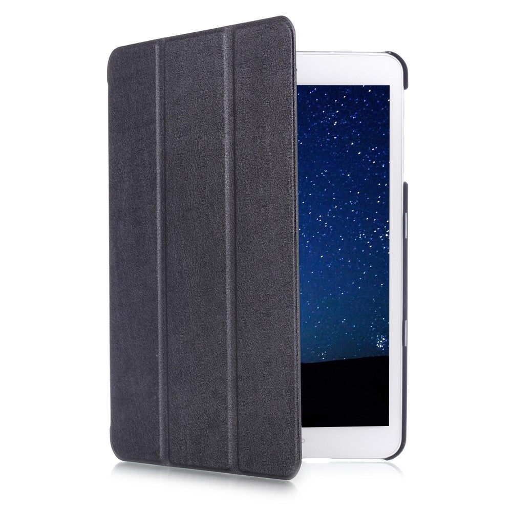 Textured Anti-scratch Tri-fold Stand Smart Leather Tablet Cover for Samsung Galaxy Tab S2 9.7 T810 T815
