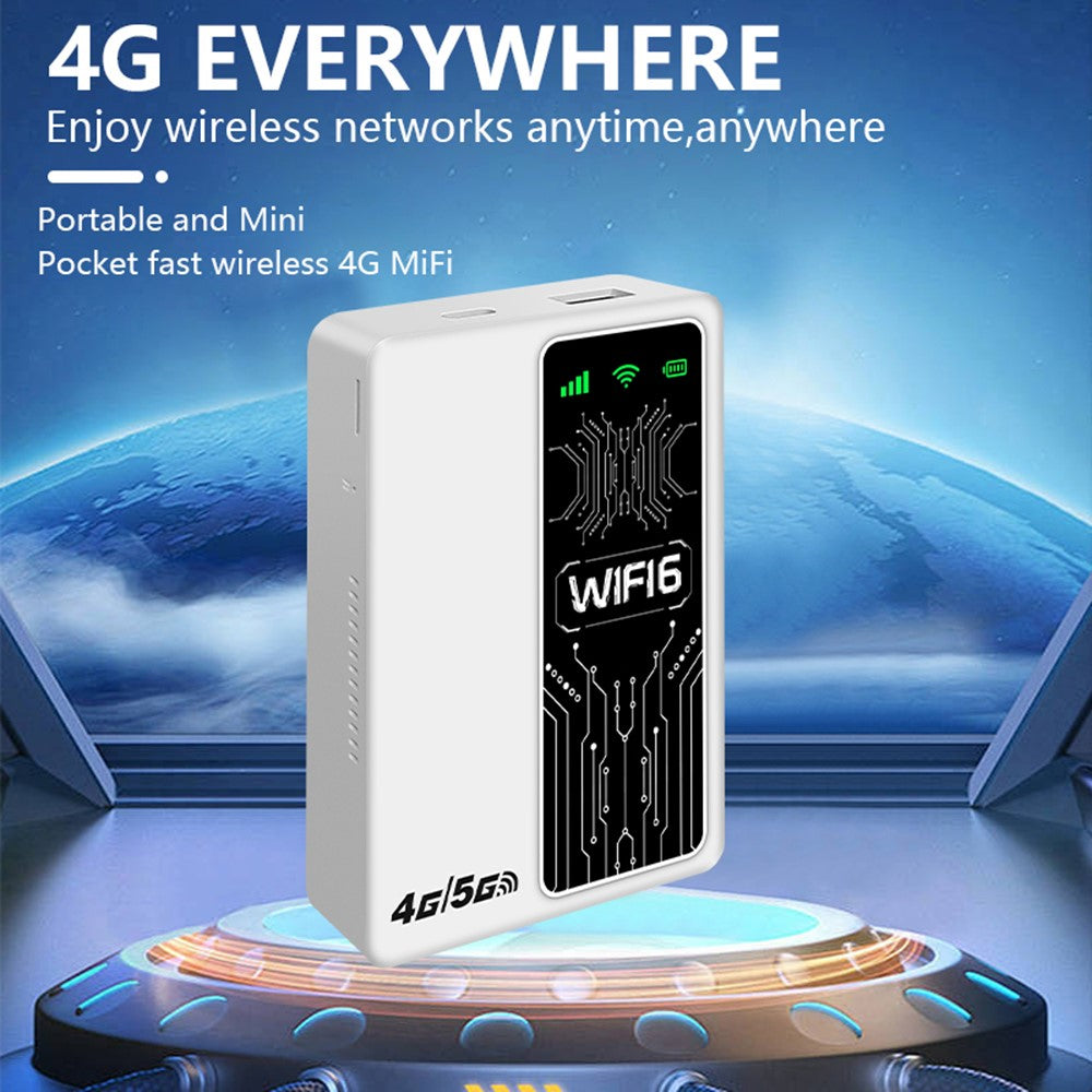 M20-E Eurasian Version Portable 4G LTE Router WiFi Hotspot MIFI 10000mAh Power Bank