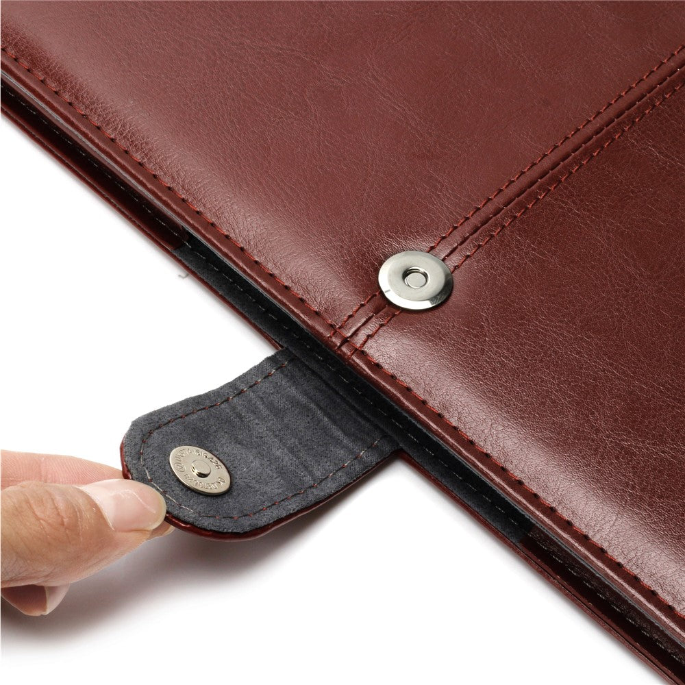 High-quality Shockproof Laptop Sleeve PU Leather Cover for MacBook Pro 14.2'' 2021 (A2442)