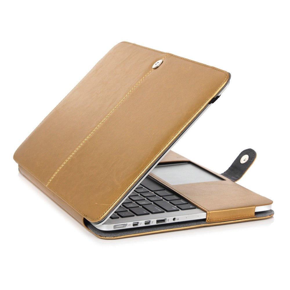 High-quality Shockproof Laptop Sleeve PU Leather Cover for MacBook Pro 14.2'' 2021 (A2442)