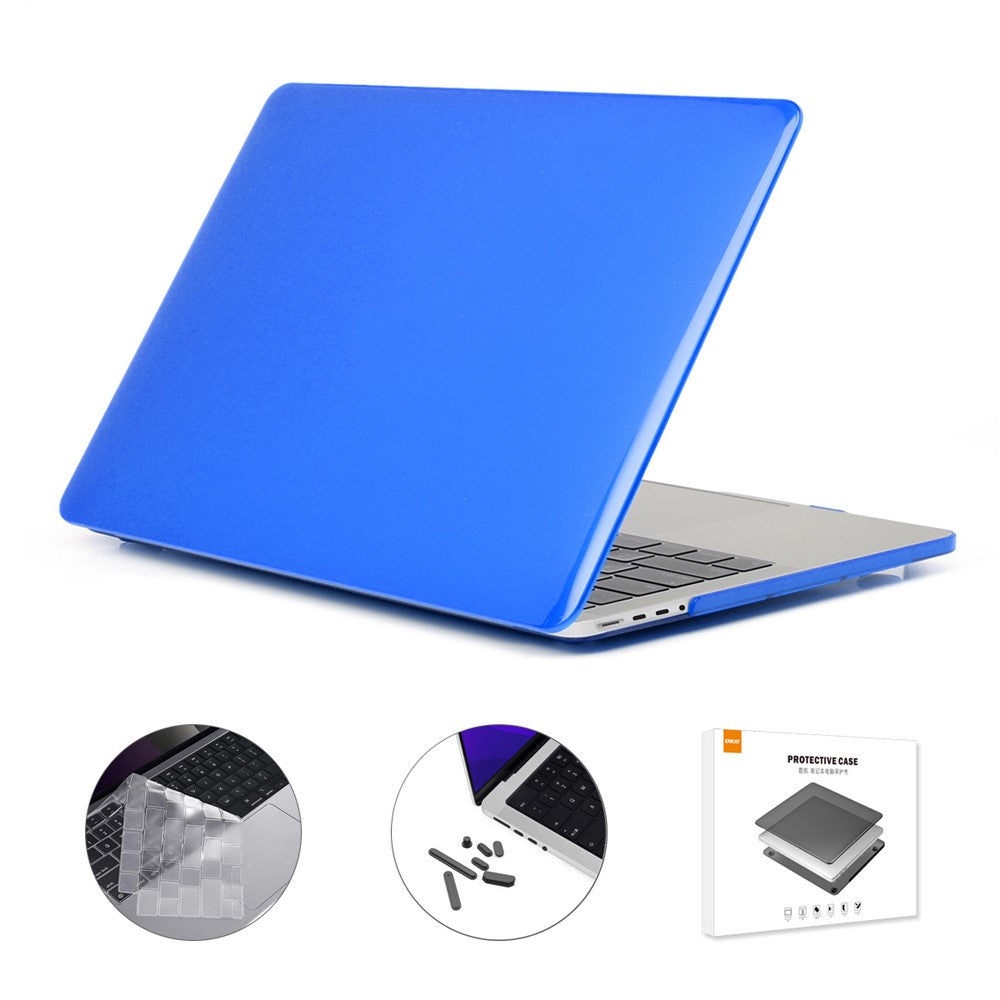 ENKAY HAT PRINCE for MacBook Pro 14 inch (2026) A3427 A3426 / (2025) A3434 A3112 A3185 A3401 / (2024) A2918 A2992 / (2023) A2779 / (2022) / (2021) A2442 (EU) Crystal PC Laptop Cover with Keyboard Film Dust Plugs