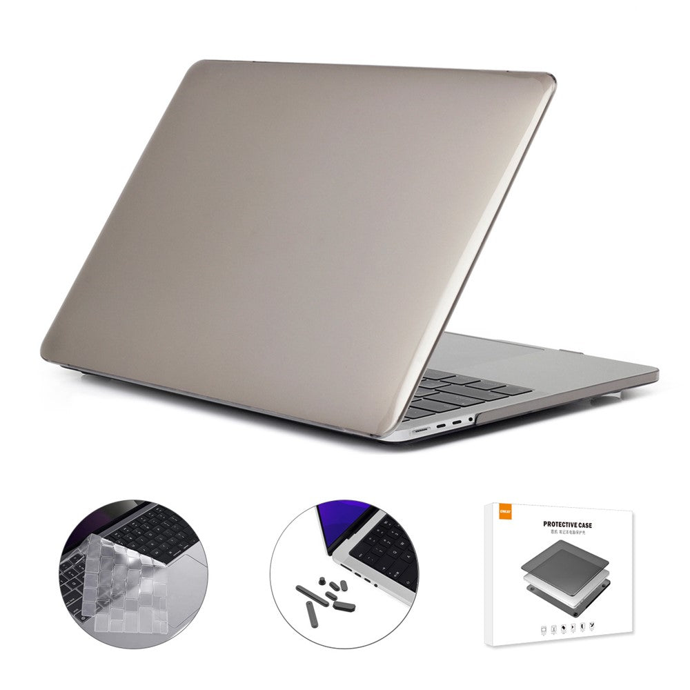 ENKAY HAT PRINCE for MacBook Pro 14 inch (2026) A3427 A3426 / (2025) A3434 A3112 A3185 A3401 / (2024) A2918 A2992 / (2023) A2779 / (2022) / (2021) A2442 (EU) Crystal PC Laptop Cover with Keyboard Film Dust Plugs