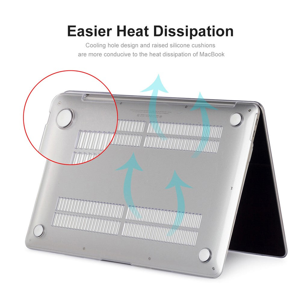 ENKAY HAT PRINCE for MacBook Pro 16 inch (2026) A3429 A3428 / (2025) A3186 A3403 / (2024) A2991 / (2023) A2780 / (2021) A2485 (US Version) Crystal PC Laptop Cover + Keyboard Film + Dust Plugs