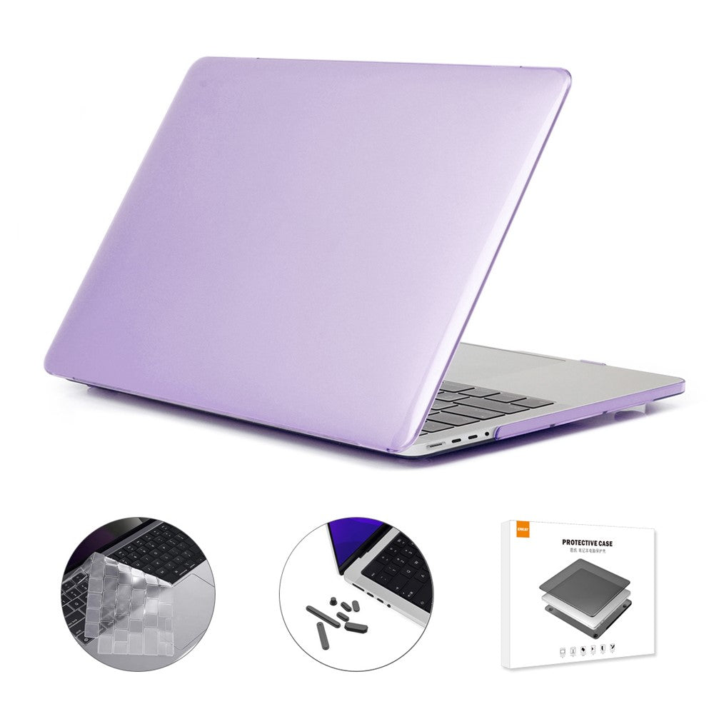 ENKAY HAT PRINCE for MacBook Pro 16 inch (2026) A3429 A3428 / (2025) A3186 A3403 / (2024) A2991 / (2023) A2780 / (2021) A2485 (EU Version) Crystal PC Laptop Cover + Keyboard Film + Dust Plugs
