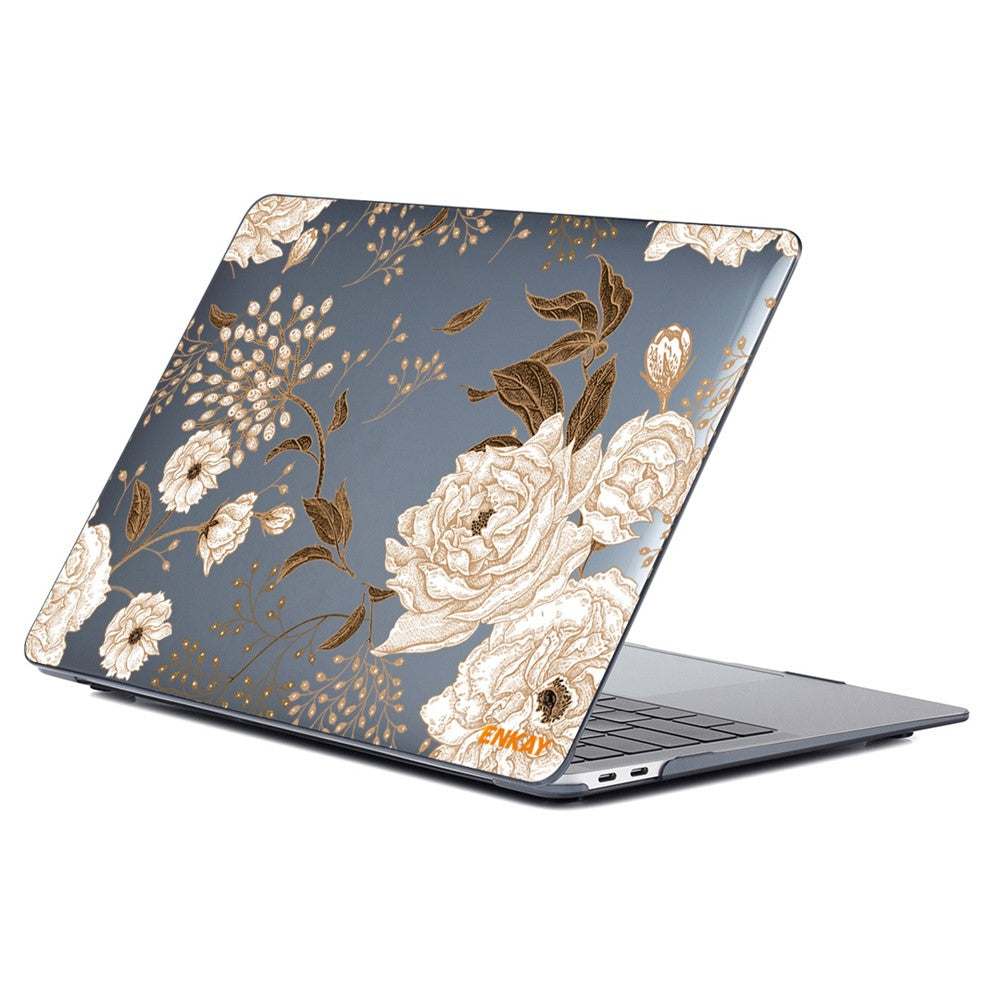 ENKAY HAT PRINCE for MacBook Pro 14 inch (2026) A3427 A3426 / (2025) A3434 A3112 A3185 A3401 / (2024) A2918 A2992 / (2023) A2779 / (2022) / (2021) A2442 Flower Patterns Hard PC Laptop Case