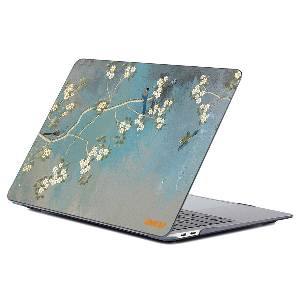 ENKAY HAT PRINCE for MacBook Pro 14 inch (2026) A3427 A3426 / (2025) A3434 A3112 A3185 A3401 / (2024) A2918 A2992 / (2023) A2779 / (2022) / (2021) A2442 Flower Patterns Hard PC Laptop Case