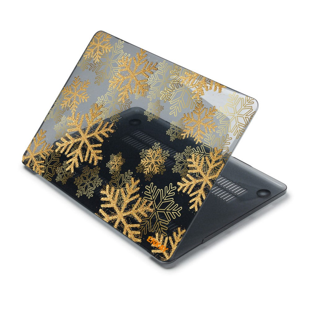 ENKAY HAT PRINCE For MacBook Pro 13 inch (2016-2017) A1706 A1708/(2018-2019) A1989/2019 A2159 Hard PC Laptop Case Flower Pattern Anti-scratch Notebook Cover