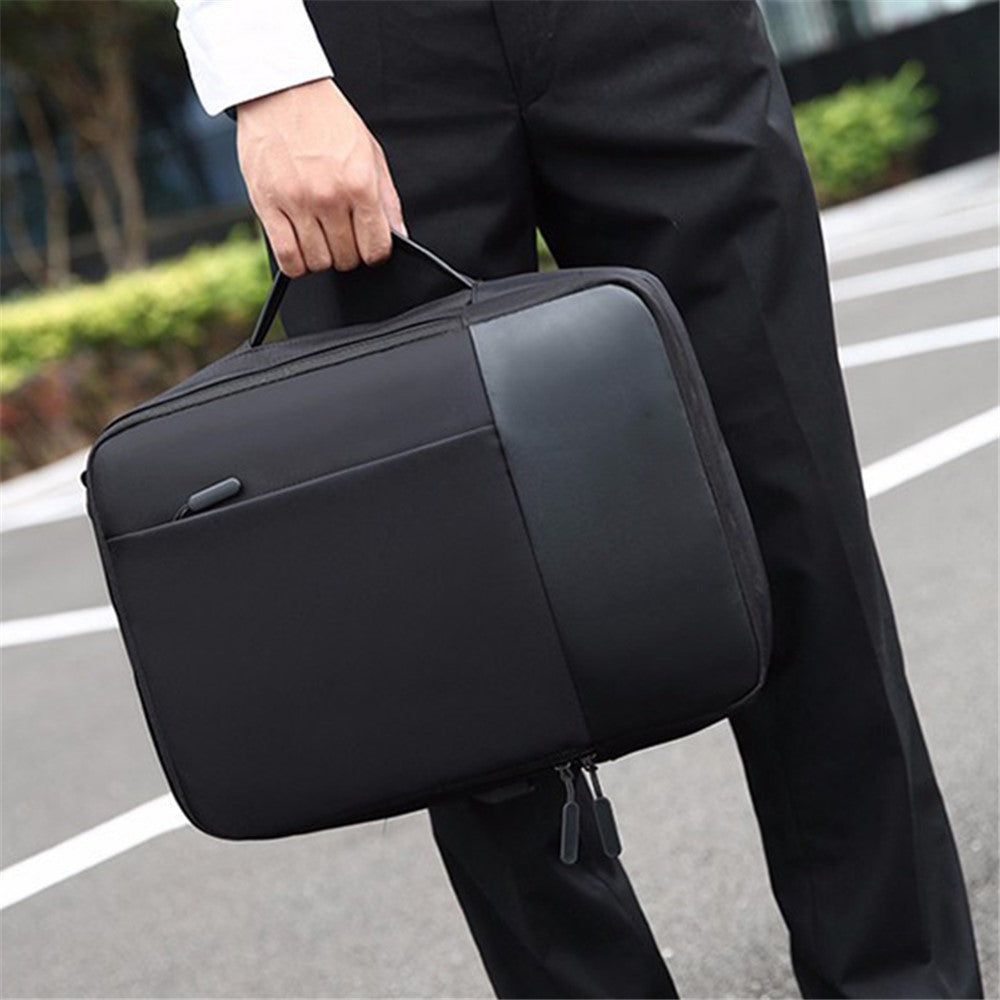 SJ0100 Multifunction Laptop Shoulders Backpack USB Port Outside Travel Handbag Notebook Computer Shoulder Bag Business Briefcase Hand Bag