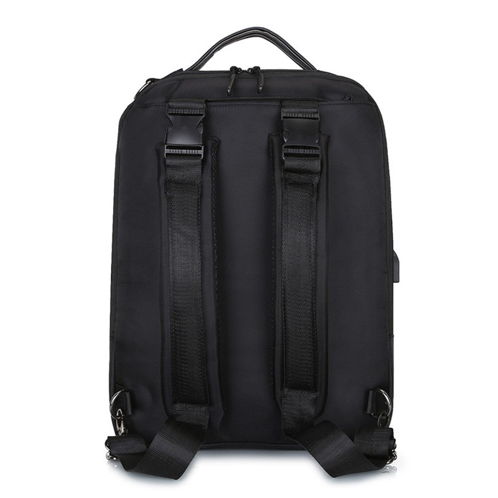 SJ0100 Multifunction Laptop Shoulders Backpack USB Port Outside Travel Handbag Notebook Computer Shoulder Bag Business Briefcase Hand Bag