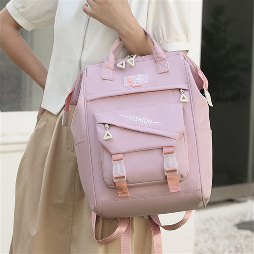 2023 Girls Travel Backpack Nylon Laptop Shoulders Bag Handbag Students School Bag Bookbag