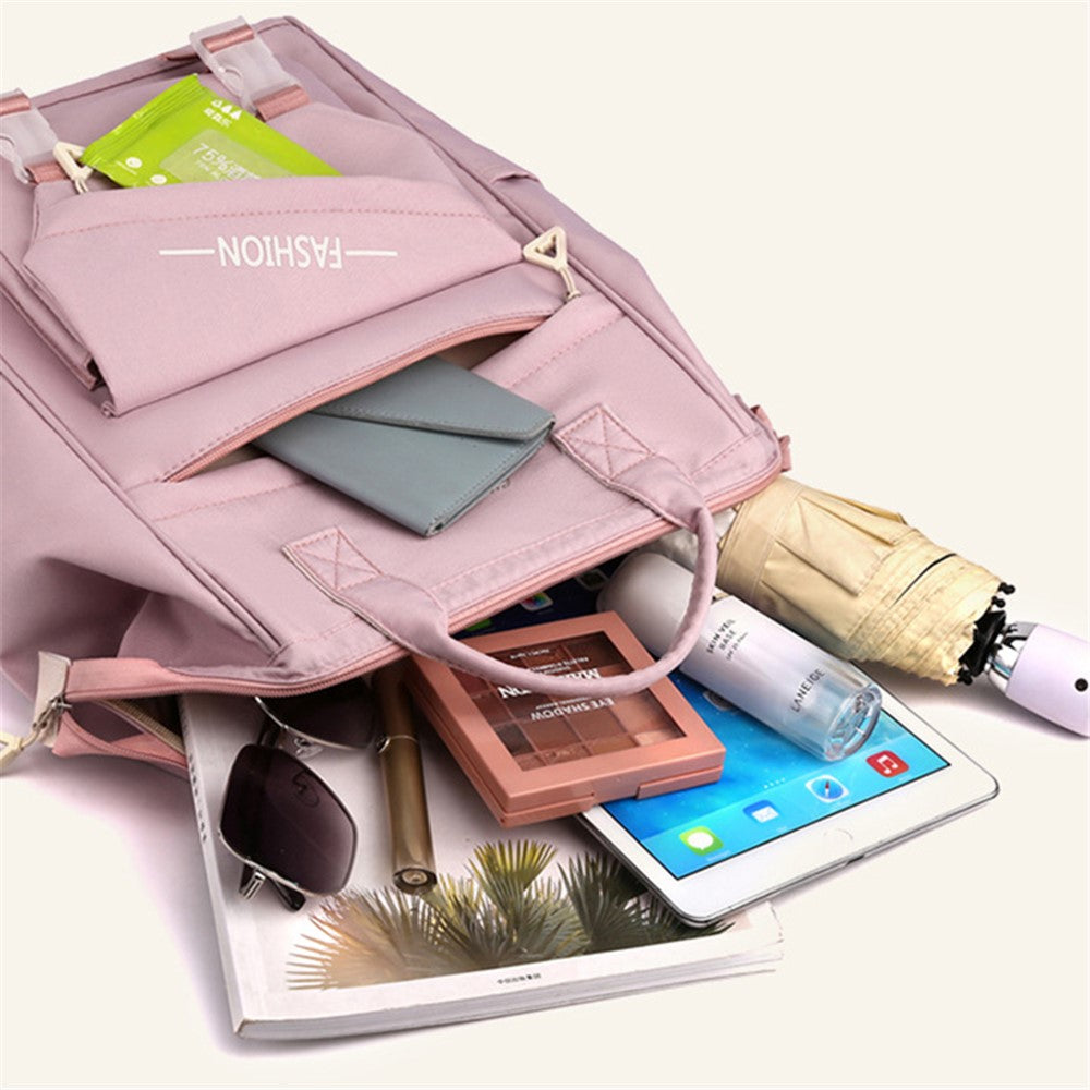 2023 Girls Travel Backpack Nylon Laptop Shoulders Bag Handbag Students School Bag Bookbag