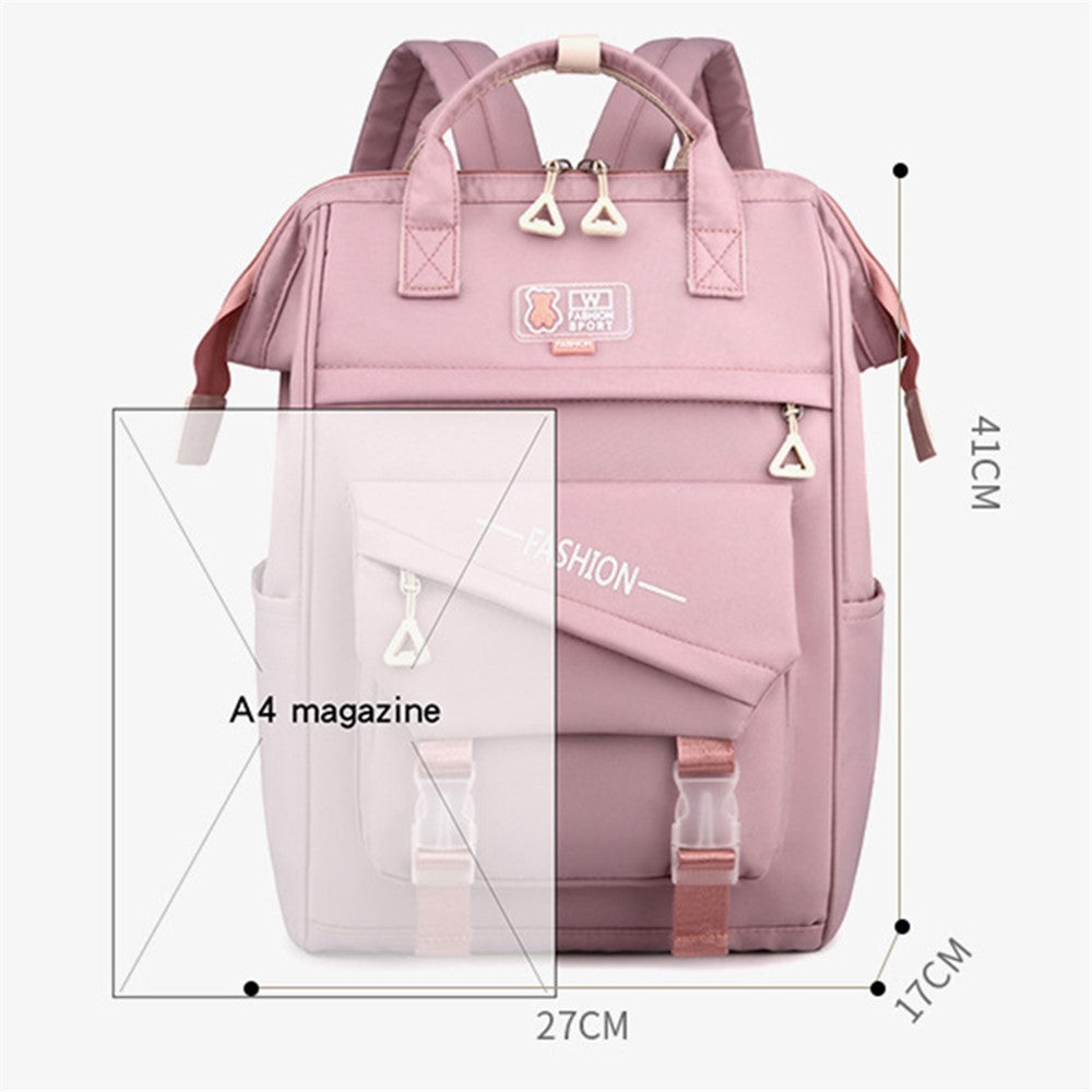 2023 Girls Travel Backpack Nylon Laptop Shoulders Bag Handbag Students School Bag Bookbag