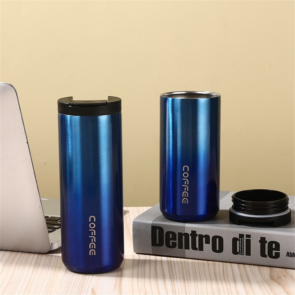 500ml 304 Stainless Steel Insulated Cup Car Office School Water Bottle (BPA-Free, No FDA Certification)