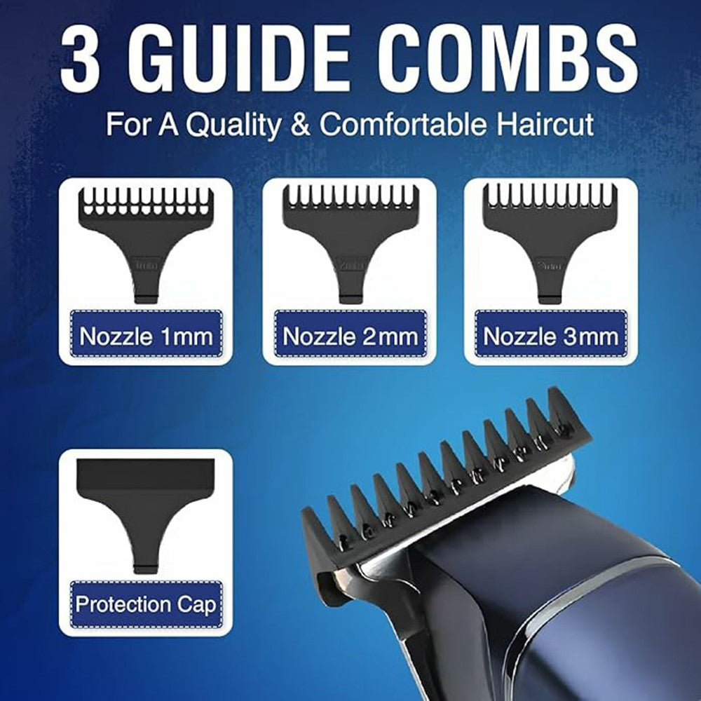 VGR V-986 Digital Display Professional Hair Clipper USB Rechargeable Cordless Hair Trimmer for Home / Salon