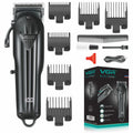 VGR V-282 Professional Hair Clipper USB Rechargeable Cordless Electric Hair Trimmer with Digital Display